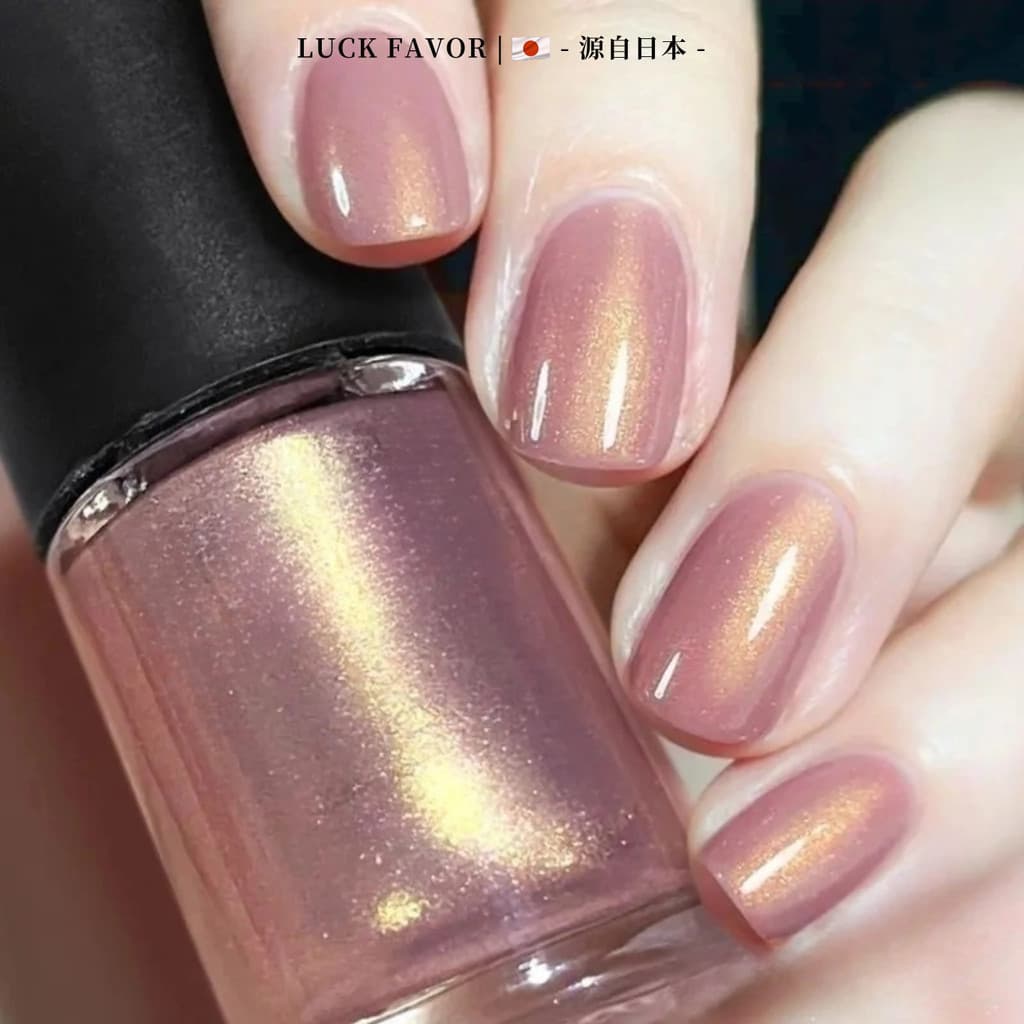 Esmalte japonês 2026 novo estilo sem cozimento de secagem rápida de longa duração não rasgável perolado piscando branque