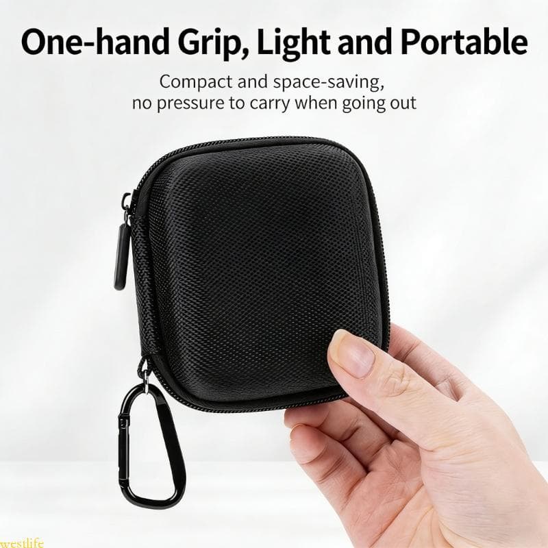 Capa Portátil Para Viagem, Estojo Masculino Armazenamento Barbeador Elétrico