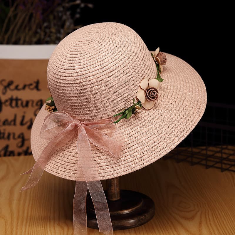 boné feminino bone feminino Chapéu de sol feminino verão protetor solar dobrável chapéu de praia ao ar livre aba grande