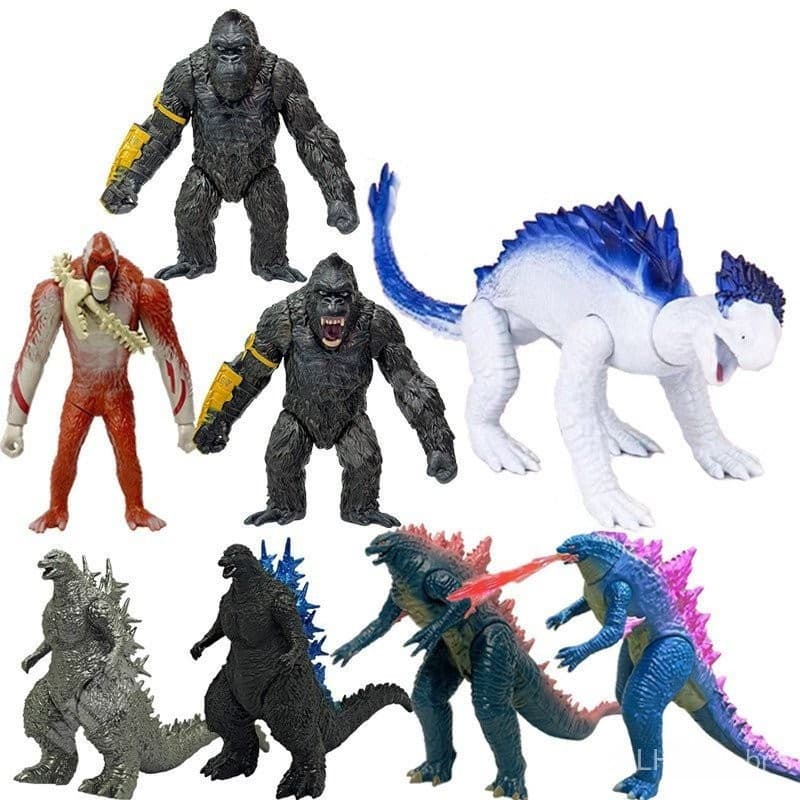 Novo 2024 Godzilla Vs Kong 2 Skar King O Império Figura Menos Uma De Ação Shimo Juntas Móveis