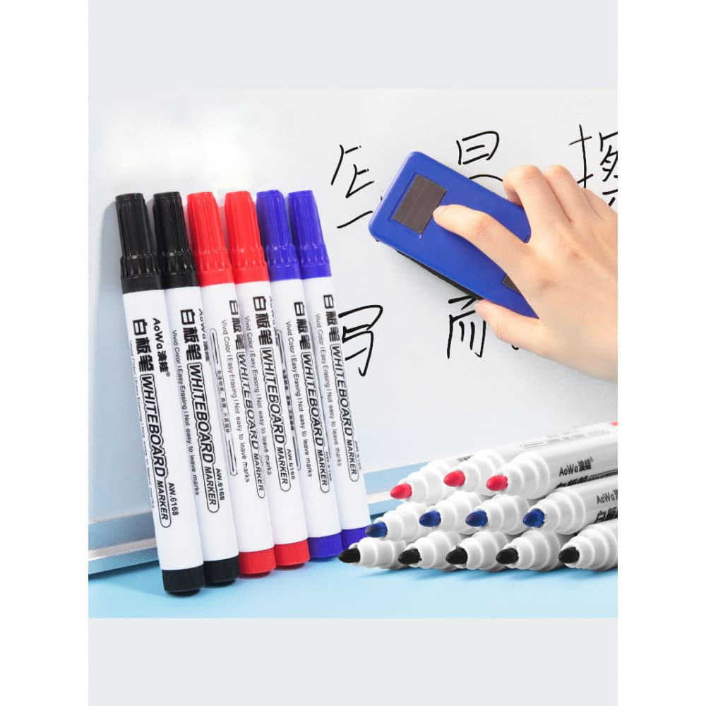 <Caneta para quadro branco A1pn001-quadro negro apagável escrita tamanho de cabeça grossa fácil apagável caneta à base d