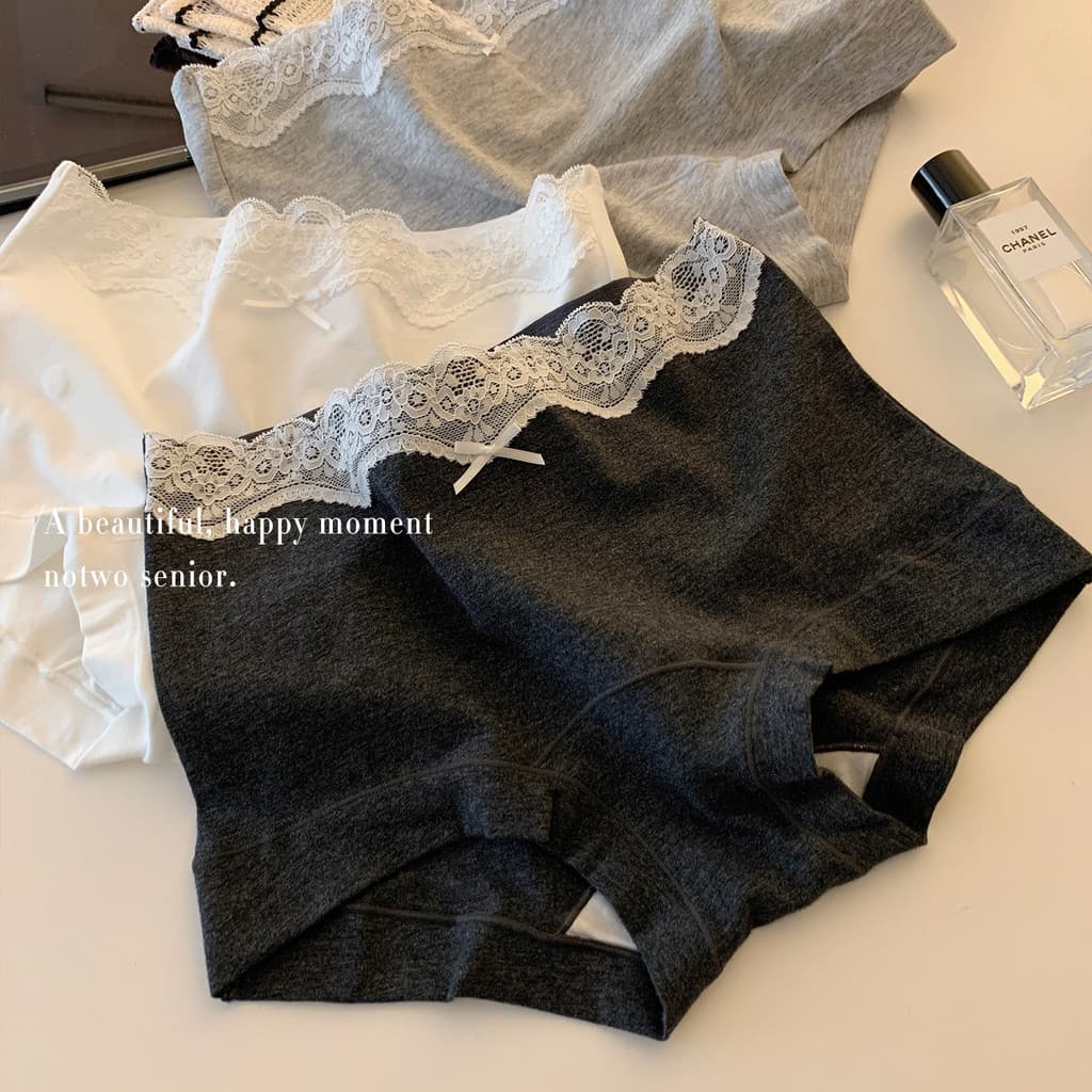 10A antibacteriano Xinjiang Boxer feminino de algodão de fibra longa roupa interior de algodão puro alongado algodão pur