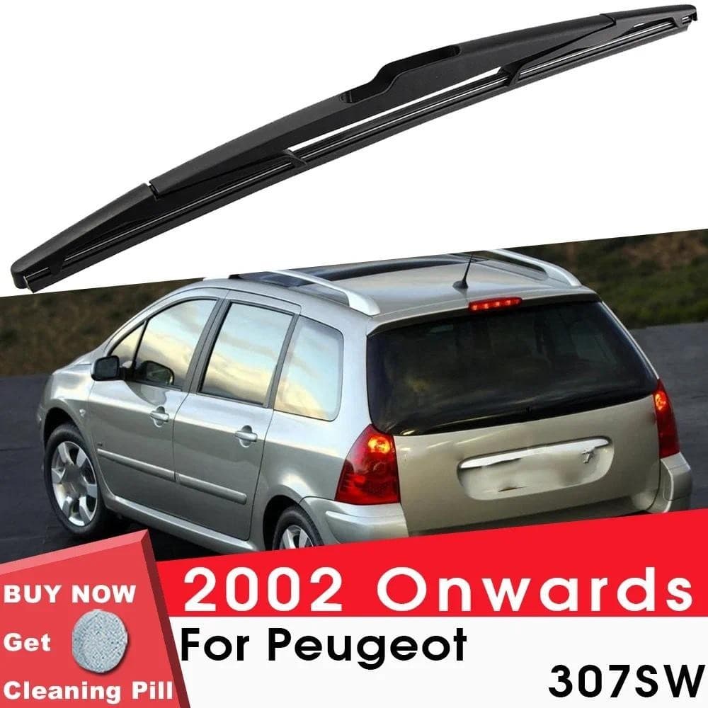 Escovas Da Lâmina Do Braço Limpador De Para-Brisa Traseiro Carro Peugeot 307SW 2002 Em Diante 355MM Hatchback Pára-Brisa