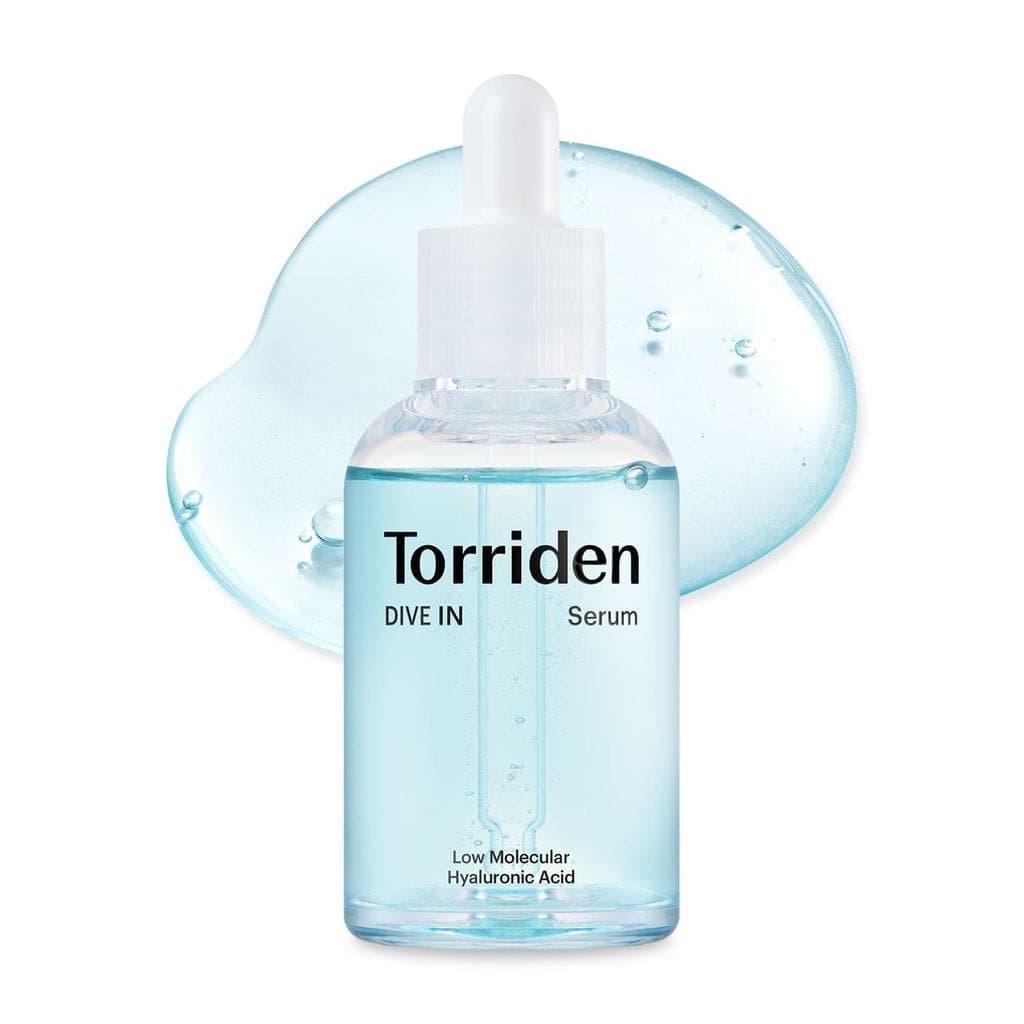 Torriden DIVE IN Sérum de Ácido Hialurônico para hidratação profunda. |     Couro coreano K-Beauty, volumoso e brilhante