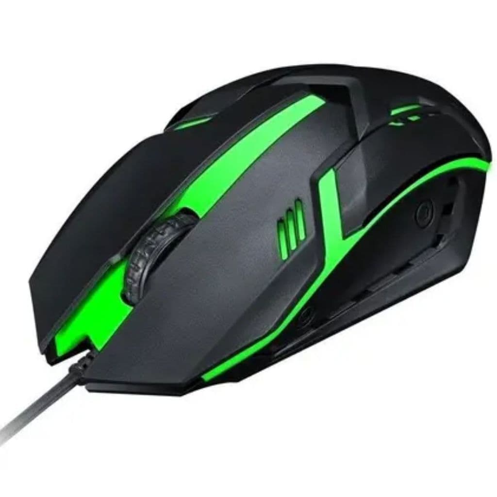 Mouse Gamer T-Wolf M20 3200dpi Rgb Laser Com Fio Preto Pc
