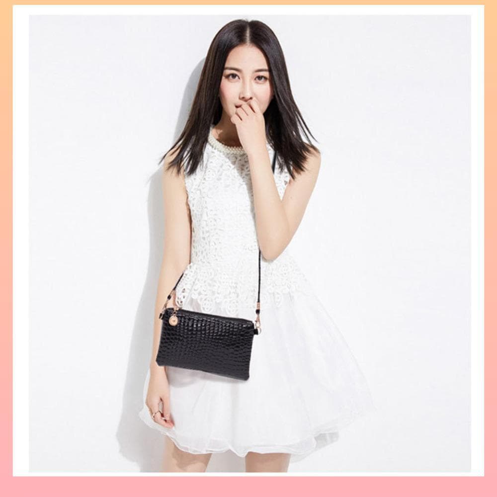 Sacos Femininos Carteiras Com Zíper Cross Body Messenger