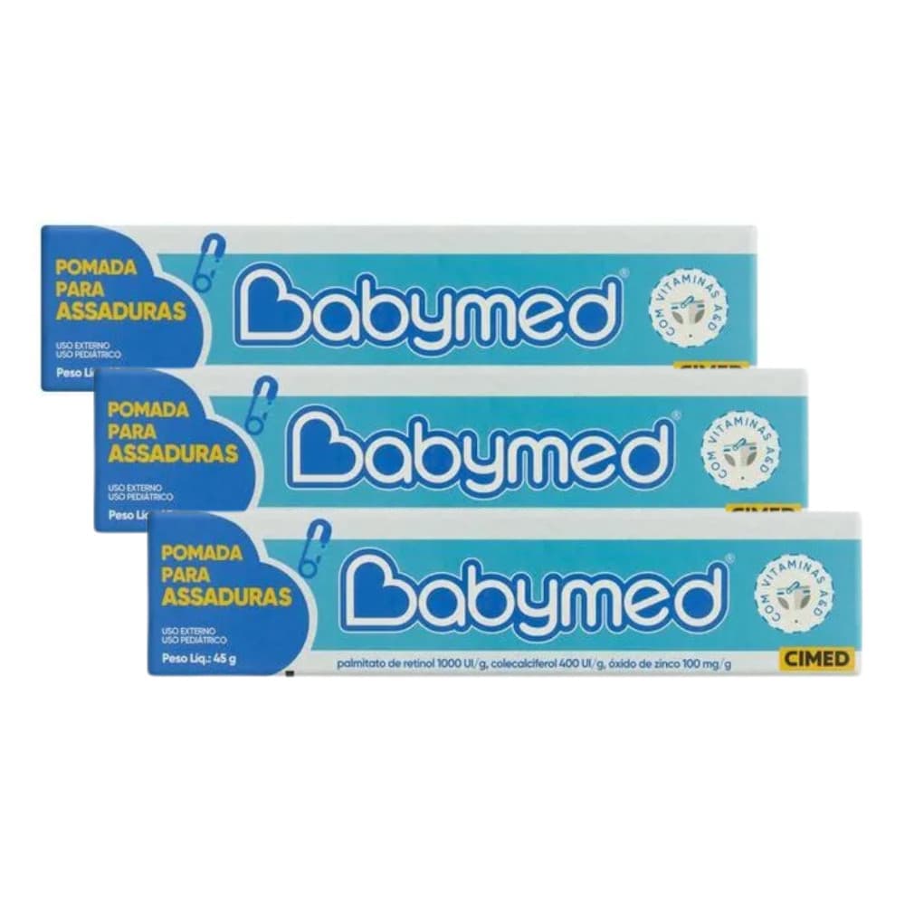 Pomada Assadura Babymed 45g Cimed – Protege e Hidrata a Pele Sensível do Bebê