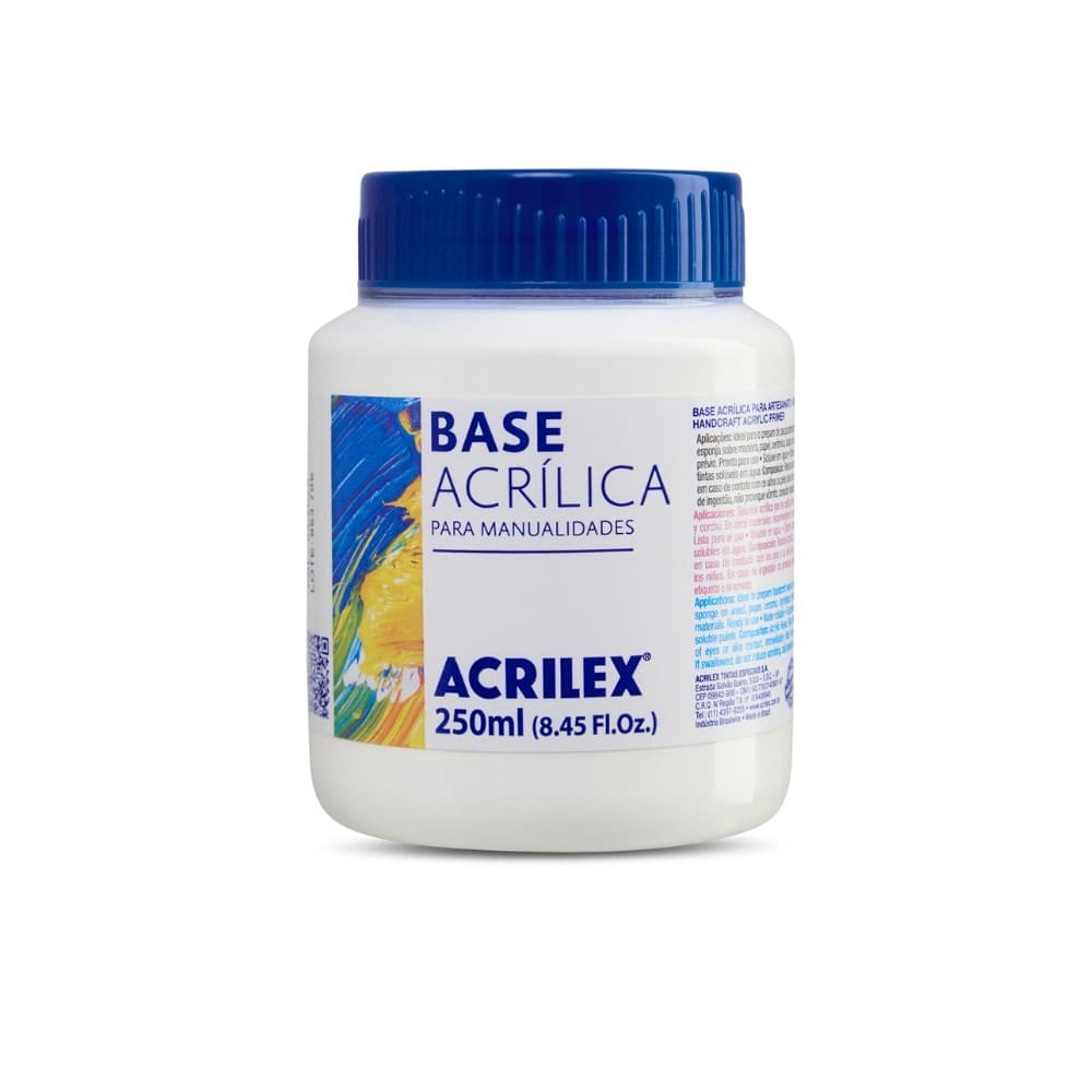 Base Acrilica Para Artesano 250ml, 034250000