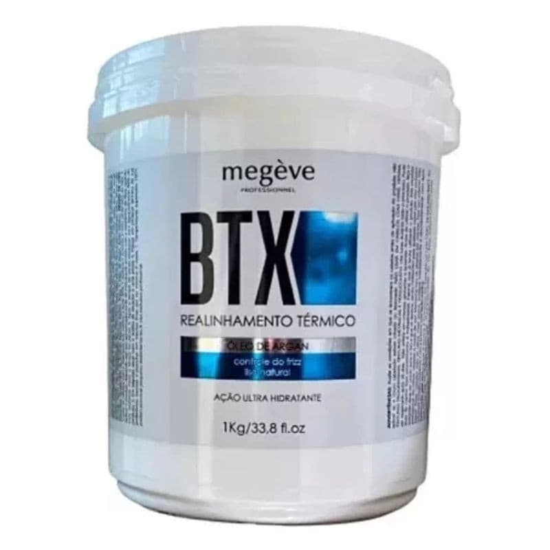 Botox Capilar BTX Megeve Realinhamento Térmico Profissional 1kg