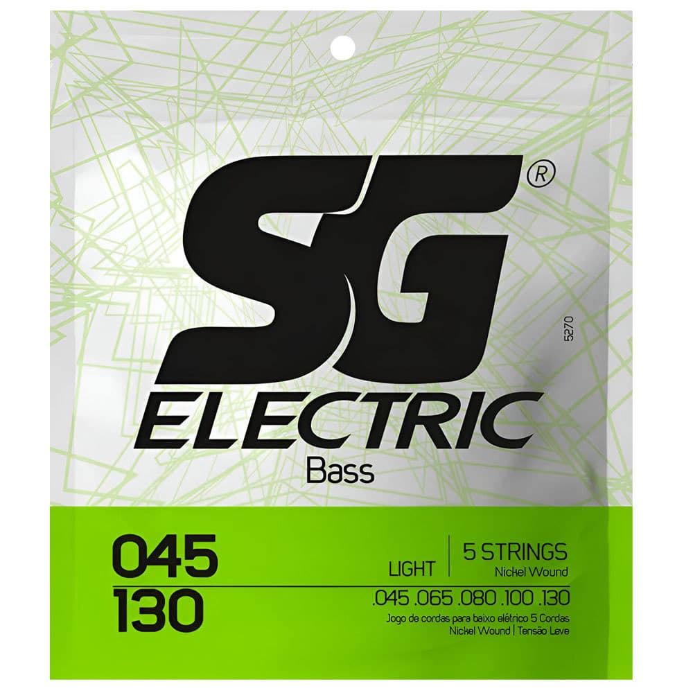 Encordoamento Sg Contra Baixo 5 Cordas 045 Oferta