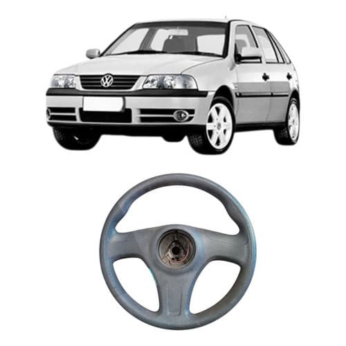 Volante Original Volkswagen Gol Saveiro Parati 5w0419091 Grafite