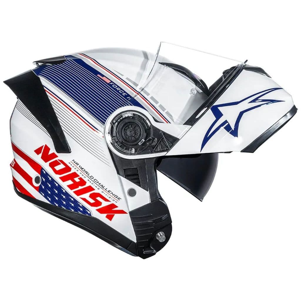 Capacete Norisk Articulado Force II Grand Prix USA