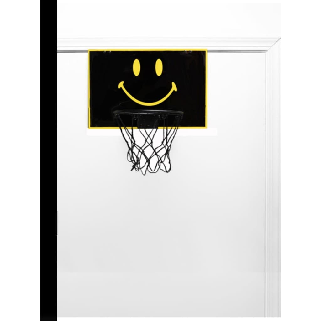 Smiley smiley interior Mini pendurado Backboard suporte de basquete pendurado porta instalação parede smiley basquete br