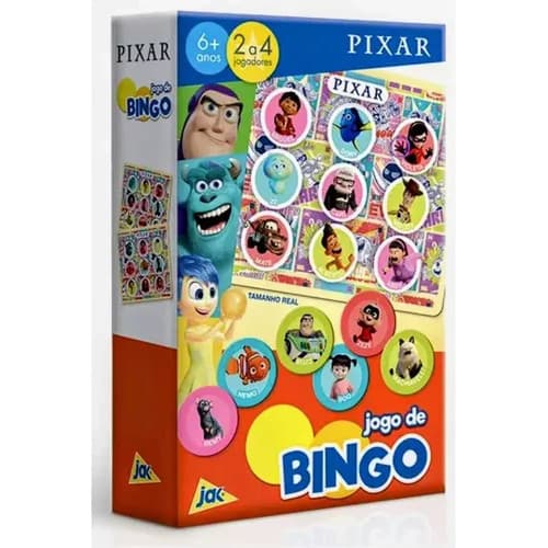 Jogo Bingo da Pixar