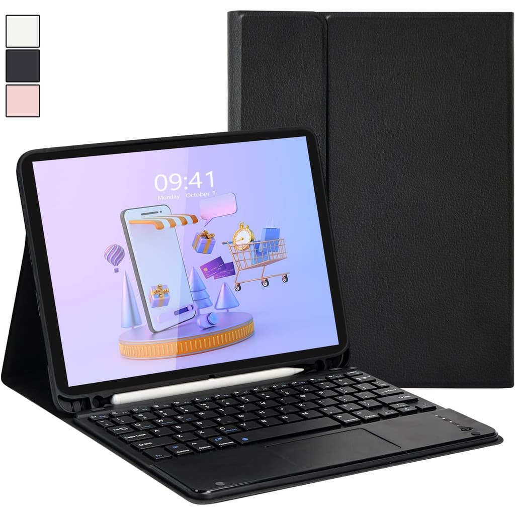 Teclado Trackpad Com Capa Removível Inteligente Suporte Para Caneta iPad Air 13 2026 2025 2024 , Pro 13 12.9 2022 2021 2
