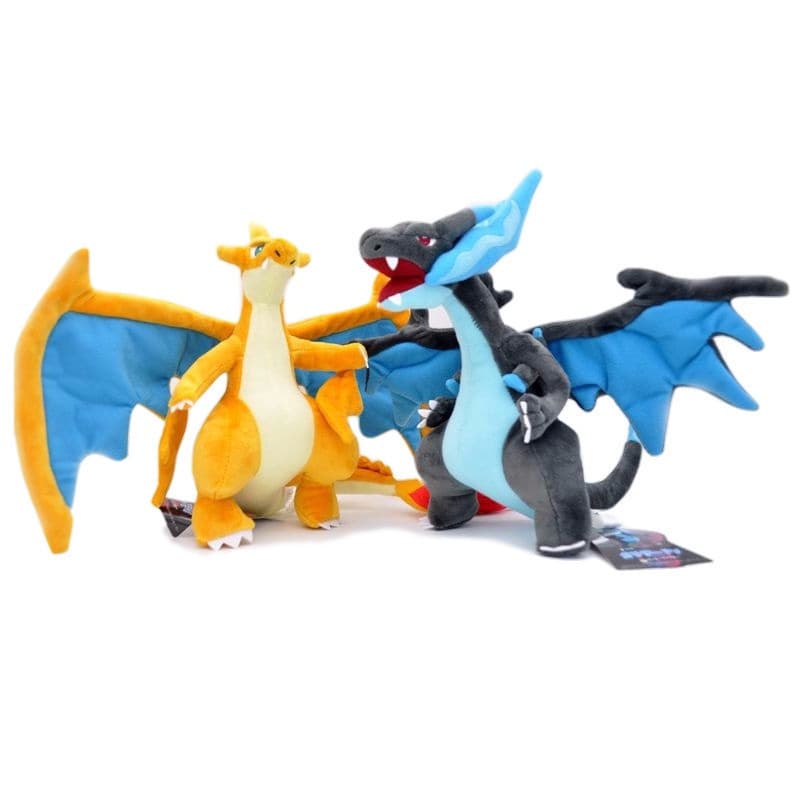 25 Cm Japão Anime Pokemon Mega Charizard Charmander Evolução XY Plush Toys Boneca Bichos De Pelúcia Macia Para As Crianç