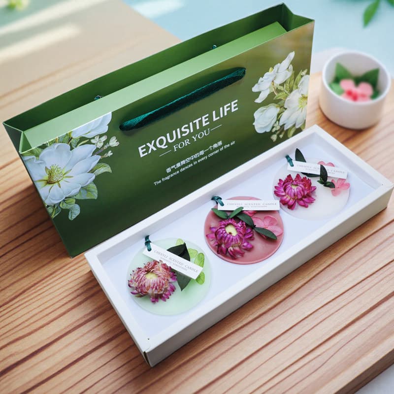 Aromaterapia acompanhando caixa de presente prático nicho Premium empresa grupo construção abertura ano novo ano novo re