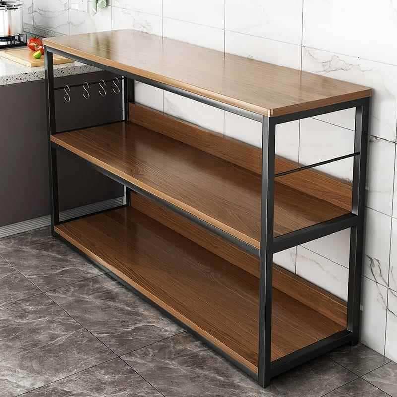 Prateleira de cozinha armazenamento piso-corte legumes Multi-camada armário doméstico multifuncional armário Rack de arm