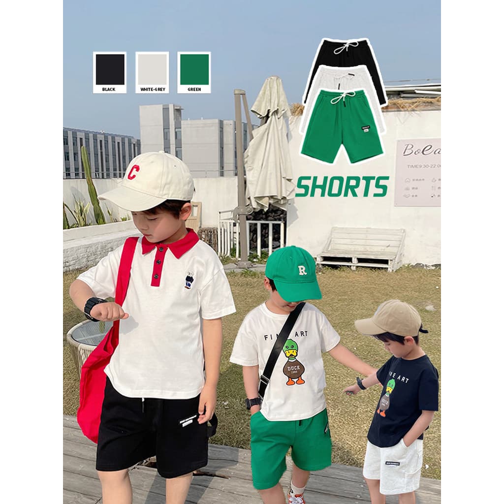 T Tong Chen mãe usar verão novo estilo meninos exterior usar Shorts estilo fino crianças calças de bebê solto Casual cal