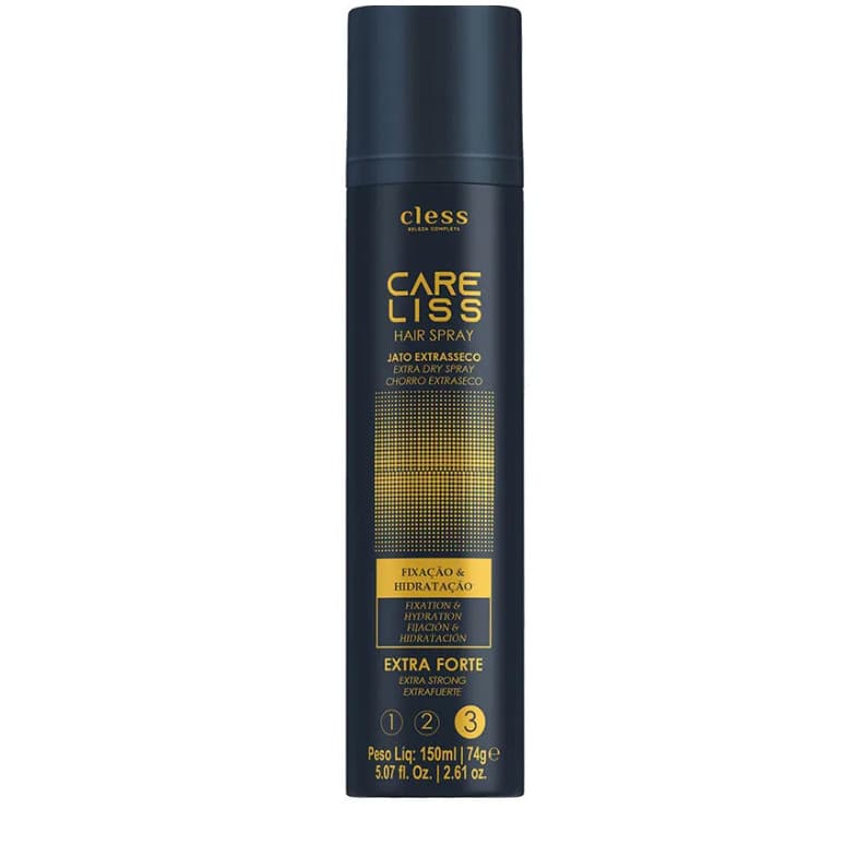 Hair Spray Fixação Extra Forte Care Liss Cless 150 ml