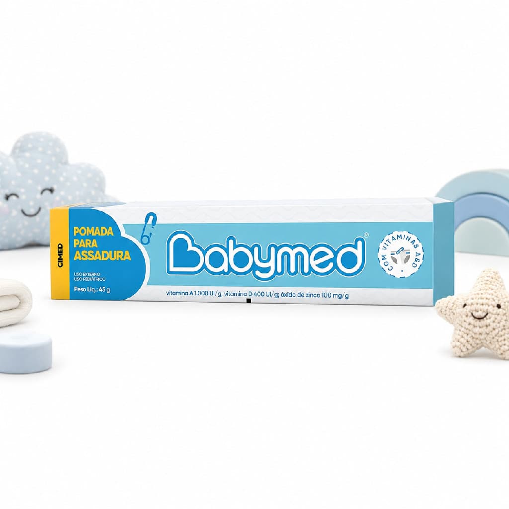 Pomada para Assaduras Babymed Menino 45g