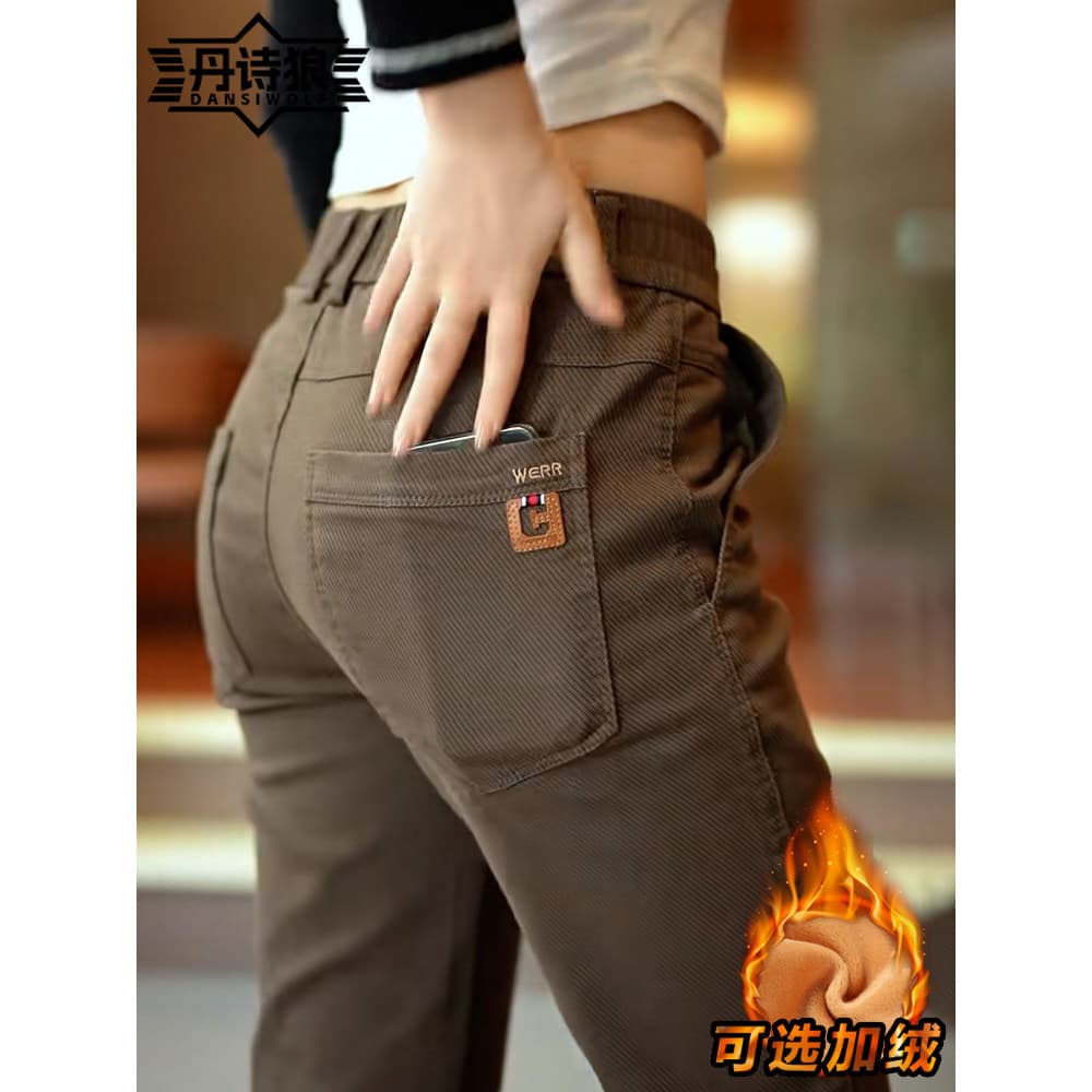 Calças casuais estilo masculino 2025 novo estilo versão coreana na moda All-Match calças de negócios masculino outono in
