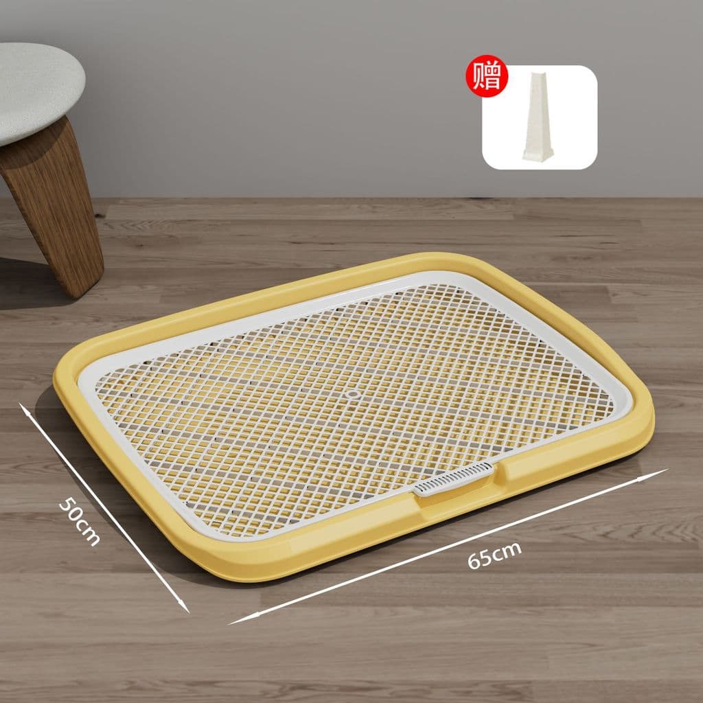 Vaso sanitário plano destacável lavável para cães, pequeno e médio porte, bacia de merda para animais de estimação, xixi