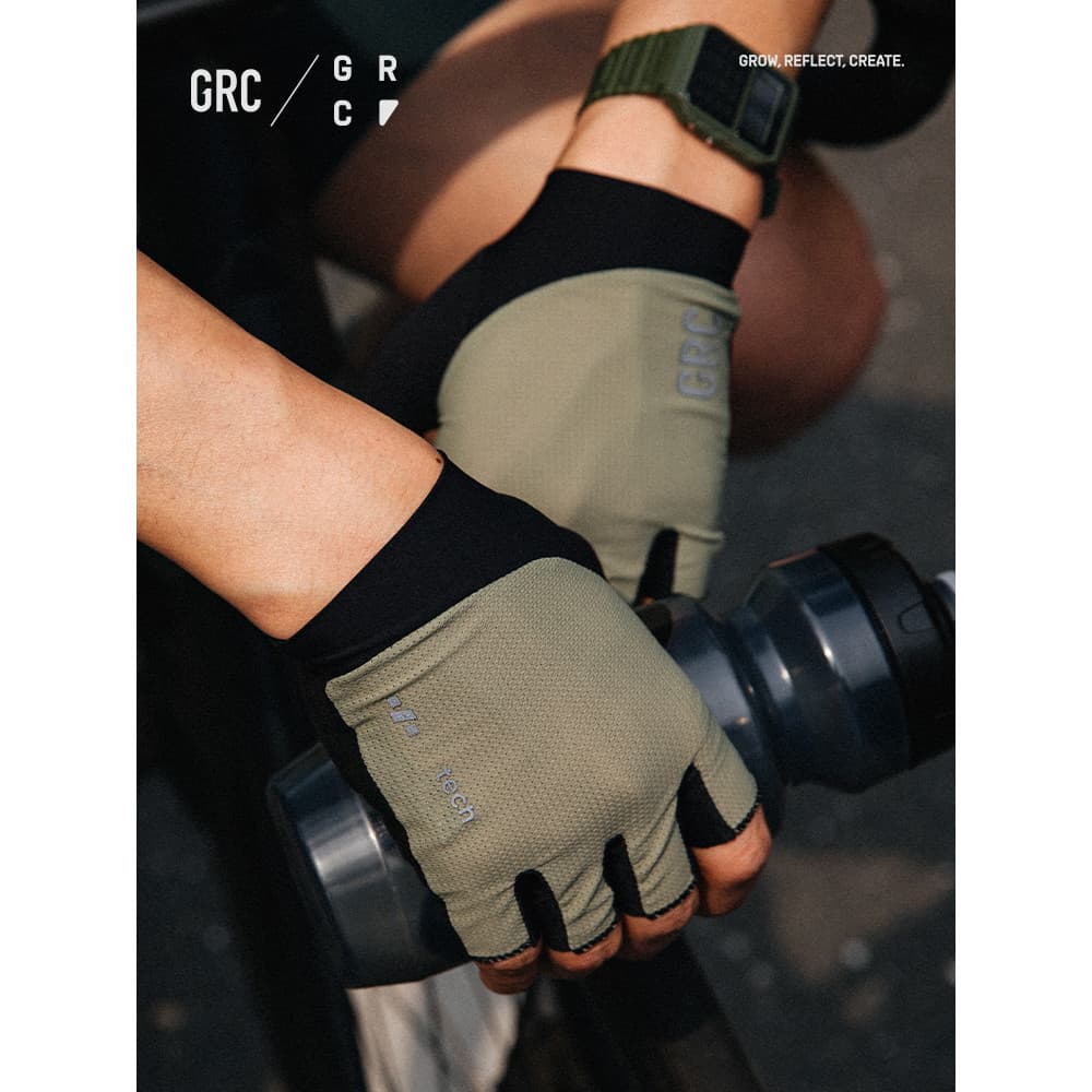 GRC Primavera Verão Absorção de Choque Bicicleta Dedicada Meio Dedo Mountain Bike Dedicado Bicicleta de Estrada Bicy