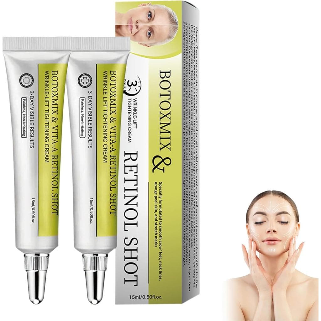 Creme de Retinol Retielle, Sérum de Retinol para o Rosto com 0,1% de Retinal, 1% de Pantenol, Potenciador Firmador com R