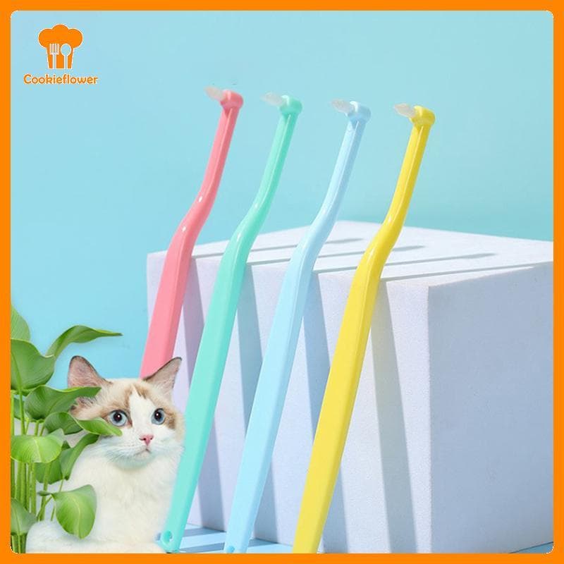 CKFR Escova De Dentes Para Cães , Cabeça Pequena Limpeza De Ferramentas De Animais De Estimação Gatos , Produtos Novo