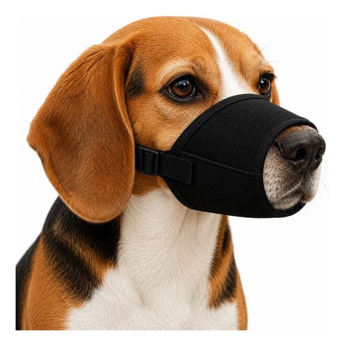 Focinheira Nylon Ajustável Cães Pequenos N-4 Não Machuca Pre Preta M Pequeno N 4 Oferta