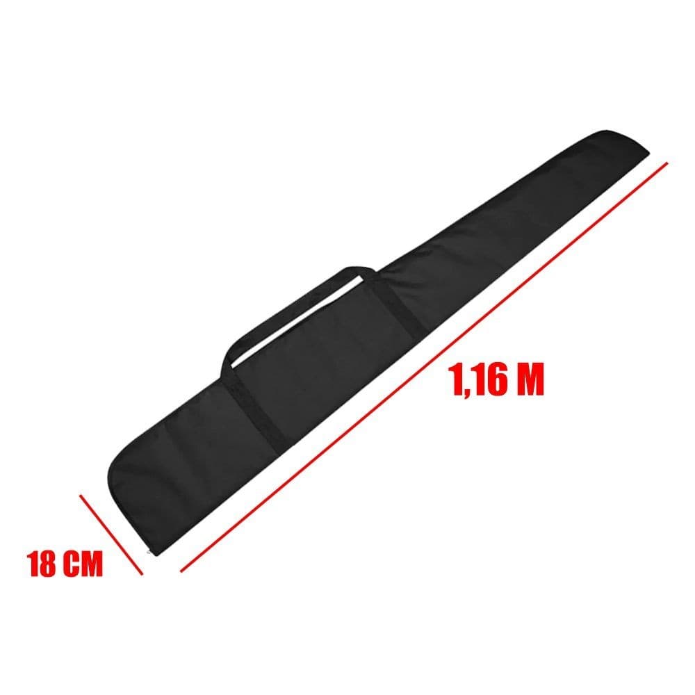 Capa de Carabina Fina com Alça e Ziper 1,16m