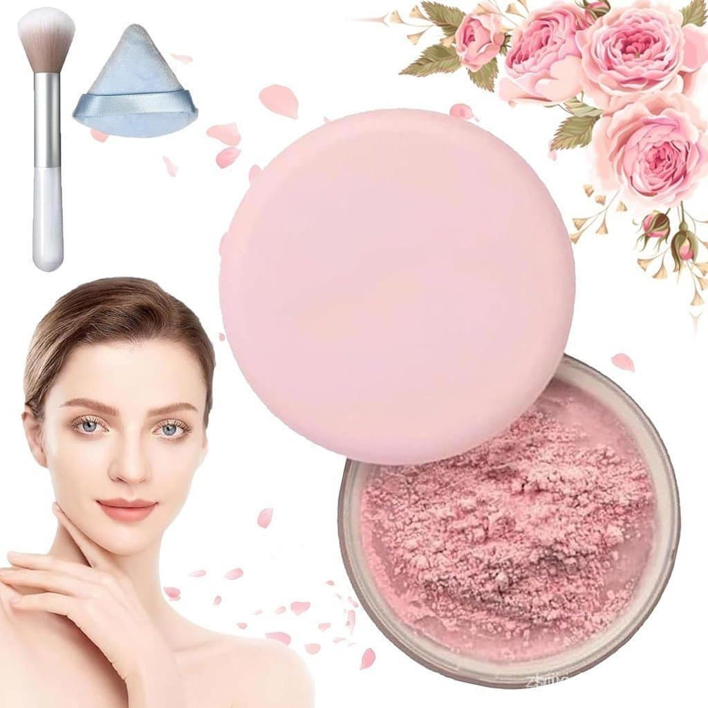 Pó Fixador Blurring Luminance Milano - À prova d'água e resistente ao suor, adequado para todos os tons de pele (01, 6g)