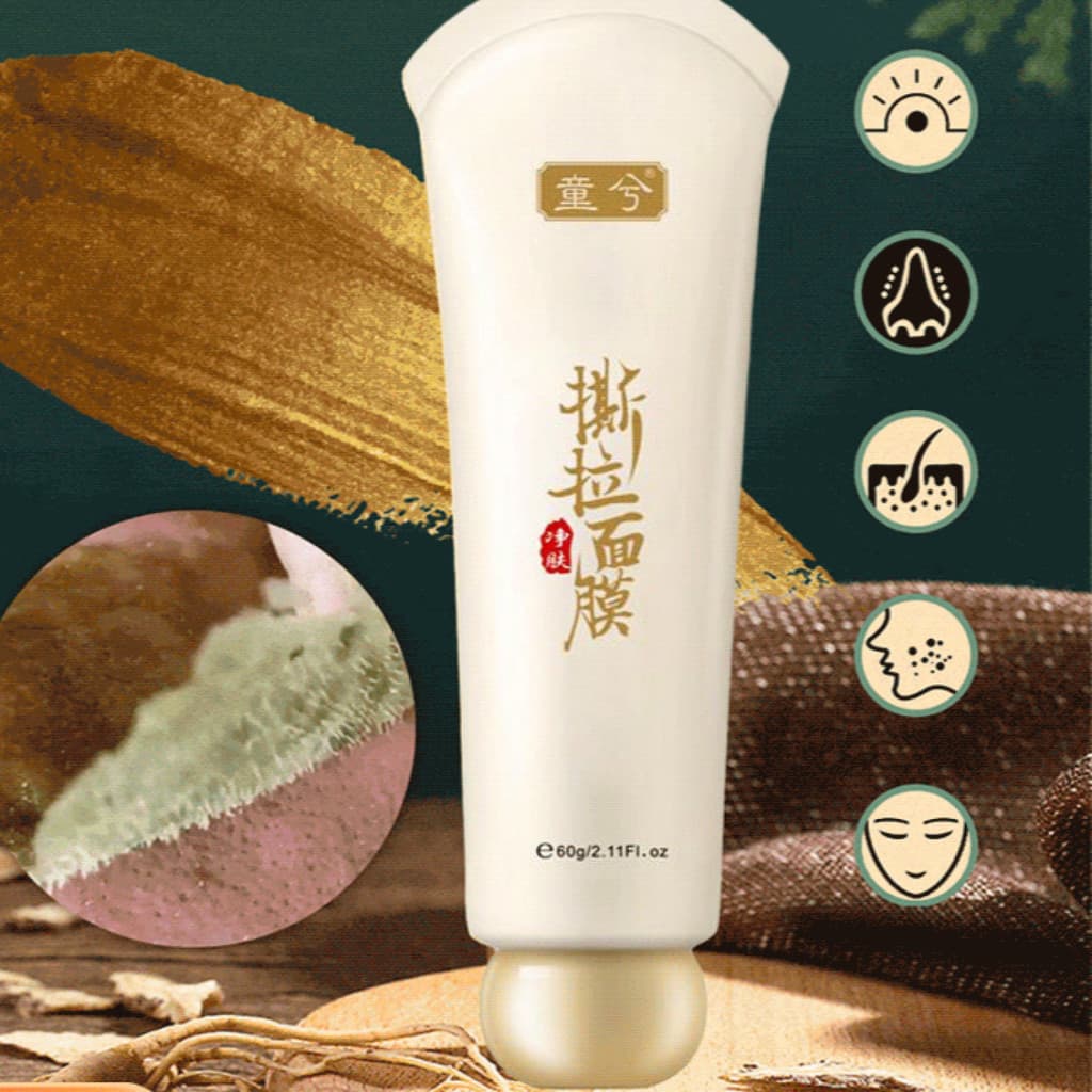 [Para Todos os Tipos de Pele] Máscara de Limpeza Facial / Remove Cravos / Diminui Poros / Anti-Acne