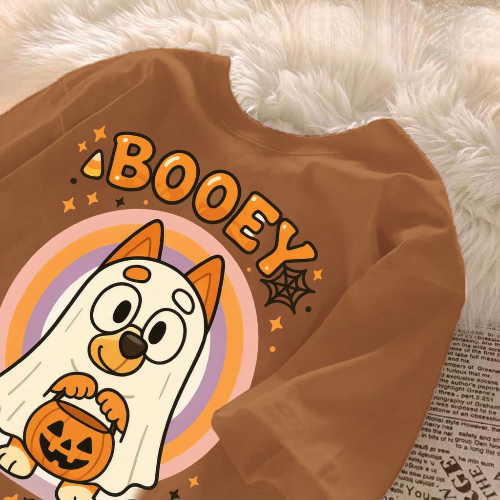 Camisa Femenina  Algodão Booey Halloween Camiseta Premium Moda Verão