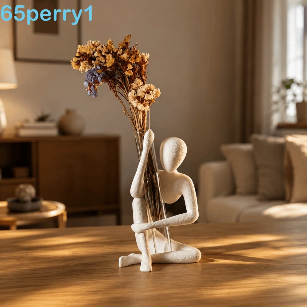 PERRY1 Enfeites De Mesa , Escultura Pensadora De Decoração Para Casa Impressa Em 3D , Mini Estatueta Abstrata De Estilo