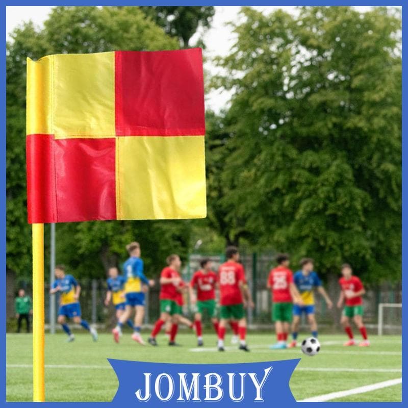 [Jombuy] Bandeira De Pólo De Futebol , Equipamento De Campo , Substituição Compacta Resistente Às Intempéries