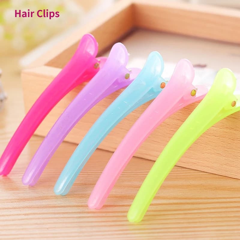 5 Pçs Grampos De Cabelo Coreanos Usados Para Salões De Beleza Barbearia Salão Seguro E Confortável