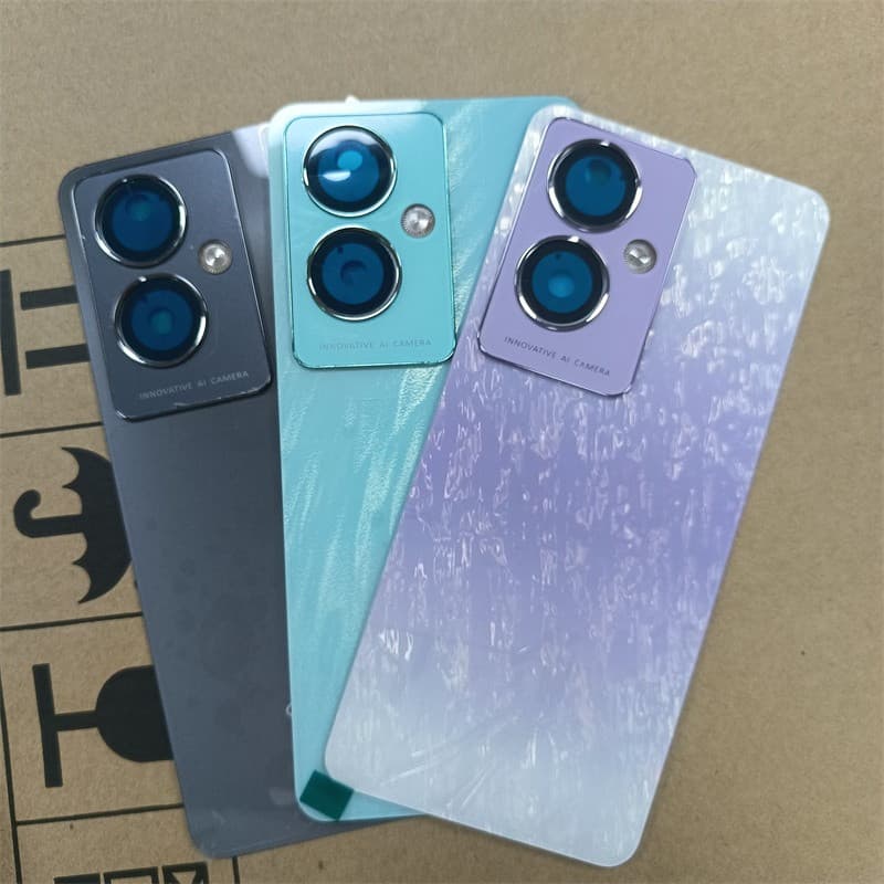 Capa Traseira Para OPPO A79 5G (CPH2553 , CPH2557) De Bateria Porta Caixa Com Peças De Reparo De Lente De Câmera