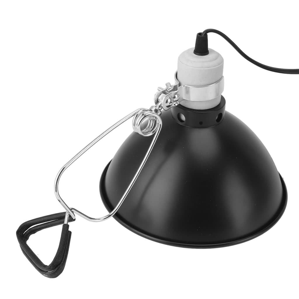 [WON] Luminária De Calor Para Répteis 300W Com Sombra À Prova De Fogo Construção Em Aço Inoxidável UVB UVA Lâmpada Anima