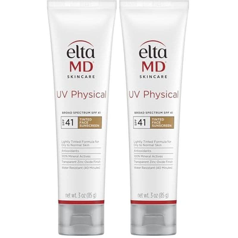 Protetor Solar Colorido Físico UV EltaMD Fps Para Rosto , Ativo 100 % Mineral , Acabamento Transparente De Óxido De Zinc