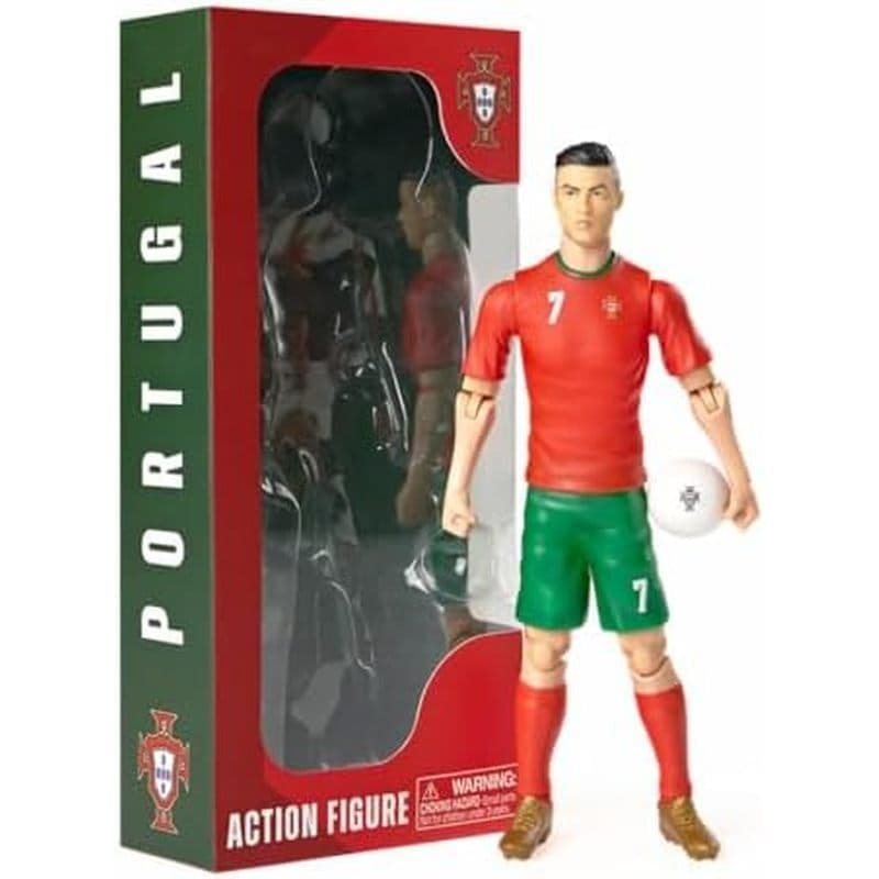 Sockers Banbo Toys Portugal Cristiano Ronaldo 8 " Figura De Ação De Futebol Colecionável