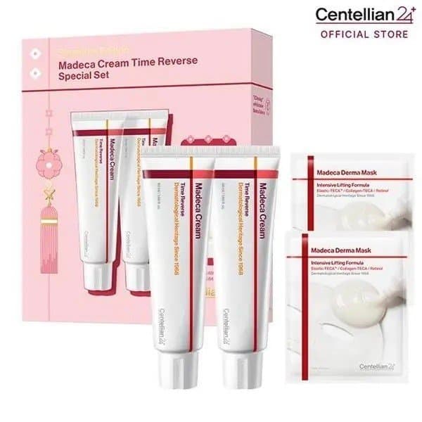 [Centellian24]EdiçãoExclusiva | 2xMadeimeReverse+2xMáscara Facial Intensiva em Folha | Hidratação Diária e Reparação com