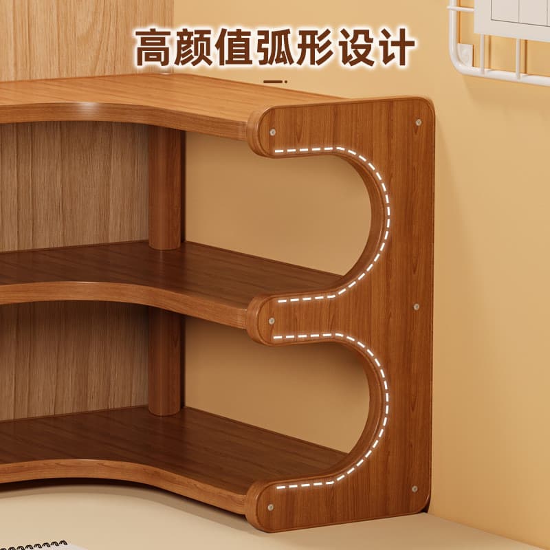 Rack de armazenamento de mesa de canto, rack de armazenamento multicamadas, cozinha, necessidades diárias domésticas, lo