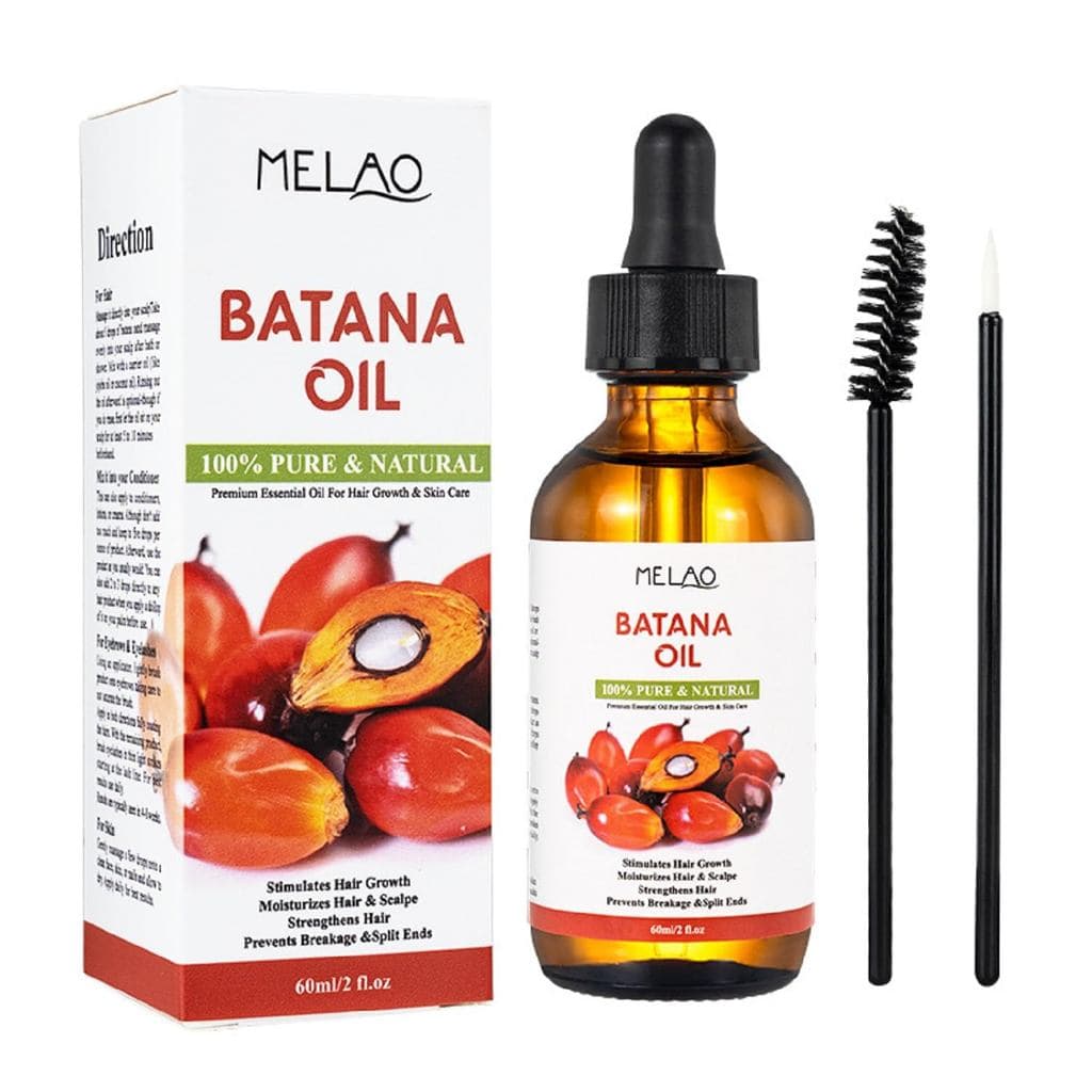 Óleo de Batana Prensado a Frio (60ml) - Sérum para Crescimento Capilar, Tratamento do Couro Cabeludo e Óleo Nutritivo pa