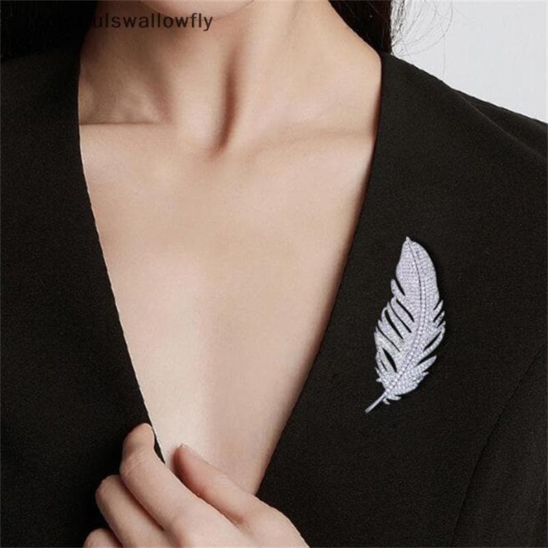 Broche De Penas De Strass De Luxo CSF Para Mulheres – Acessório Elegante De Joias Finas Presentes