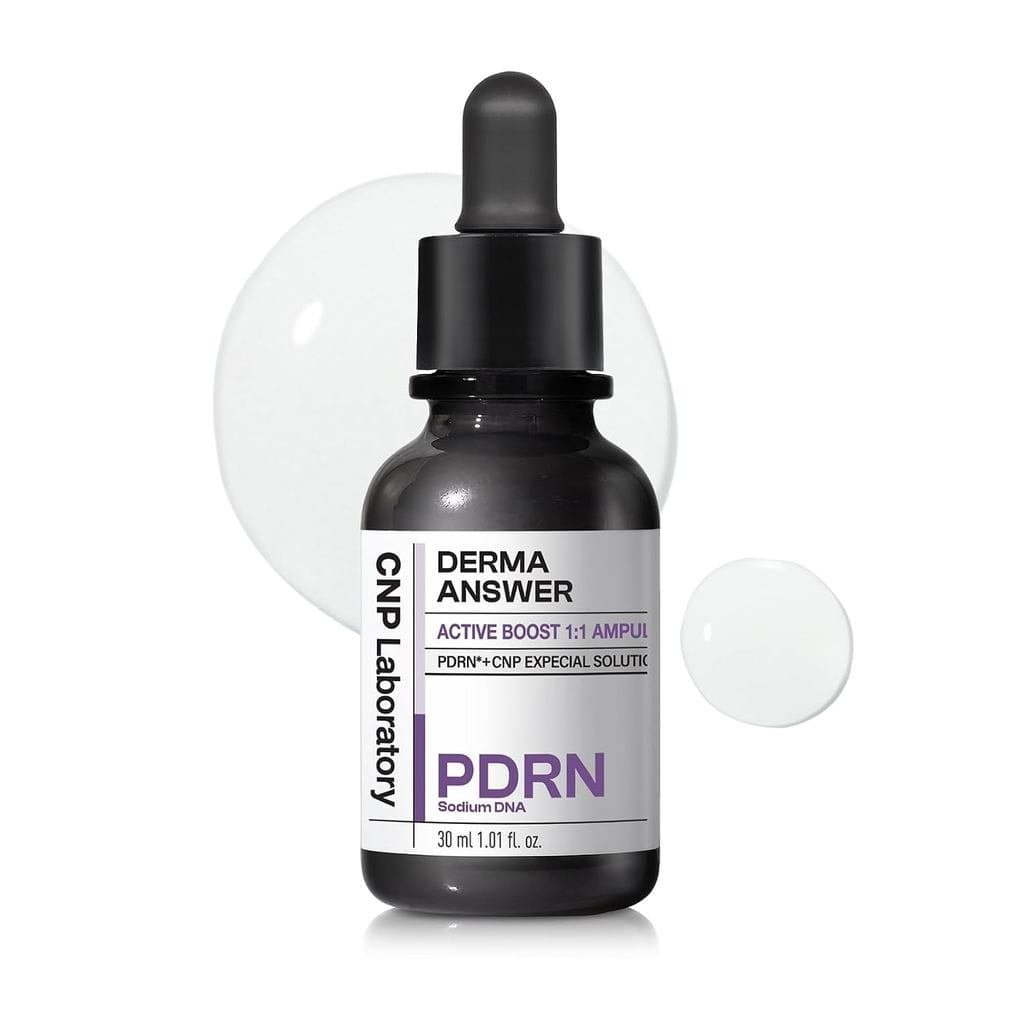 CNPPDRN ActiveBoost Face Serum - Sérum Facial com DNA de Salmão, Suaviza Linhas Finas e Rugas, Rejuvenescedor e Firmador