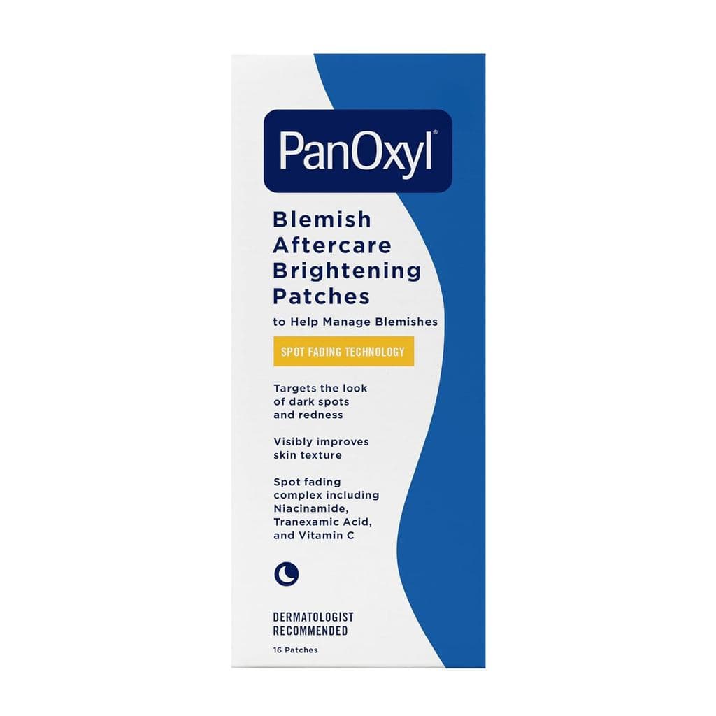 Adesivos Clareadores para Imperfeições PanOxyl: Recomendados por Dermatologistas, ajudam a atenuar manchas escuras pós-a
