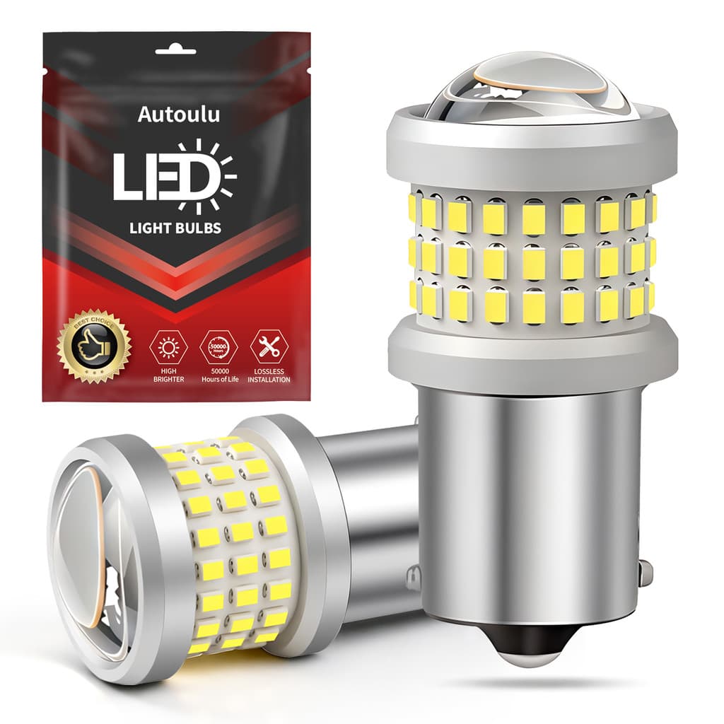 2pcs LED Brilhante 1156 1157 Lâmpadas BA15S P21W P21/5w Para Lâmpada De Sinalização De Mudança De Direção Do Carro Luz D
