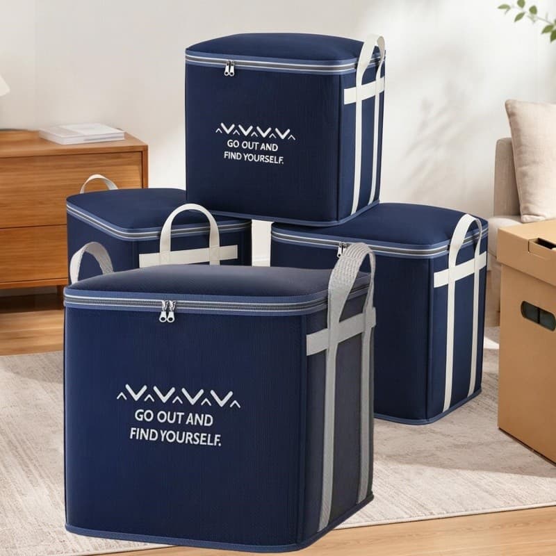 Bolsa Organizadora De Lençóis Para Casa , Durável , À Prova De Umidade , De Armazenamento De Cama , Grande Capacidade ,